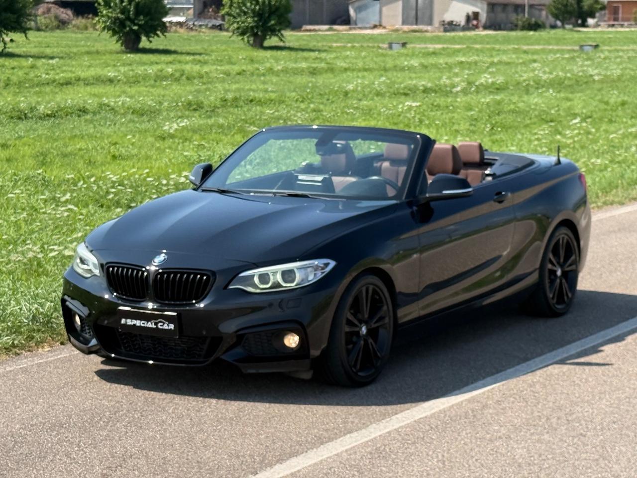 Bmw 220d Cabrio Sport 190cv Autom. "MSPORT - CARPLAY - 105000KM"