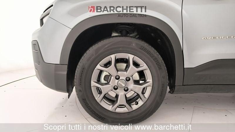 Jeep Avenger 1.2 Turbo 100 CV Longitude