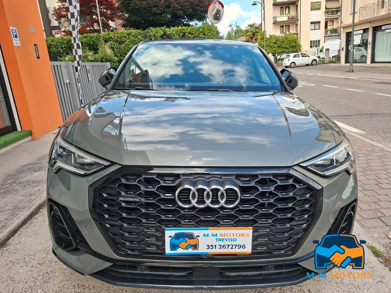 Audi Q3 Sportback 35 2.0 tdi S line 4 con gancio unicoproprietario
