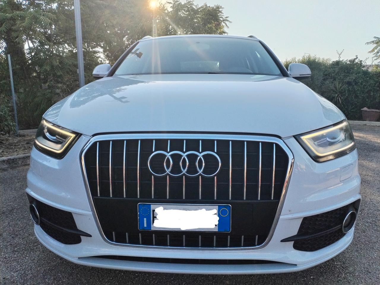 Audi q3 2.0 140cv tdi s-line full navig led xeno 2014