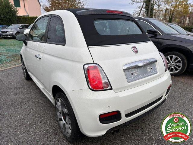 FIAT 500C C 1.2 Lounge Cabrio Ok Neo Patentati