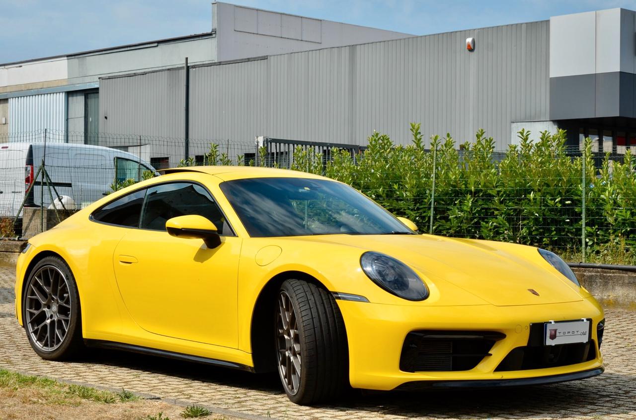 PORSCHE 992 911 COUPE 3.0 CARRERA S 450cv PDK, APPROVED 7/26, SERVICE PORSCHE, TETTO, ASSE POST STERZANTE, MATRIX, HI-FI BOSE, SCARICO, PERMUTE