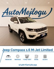Jeep Compass 1.6 Multijet II 2WD Limited