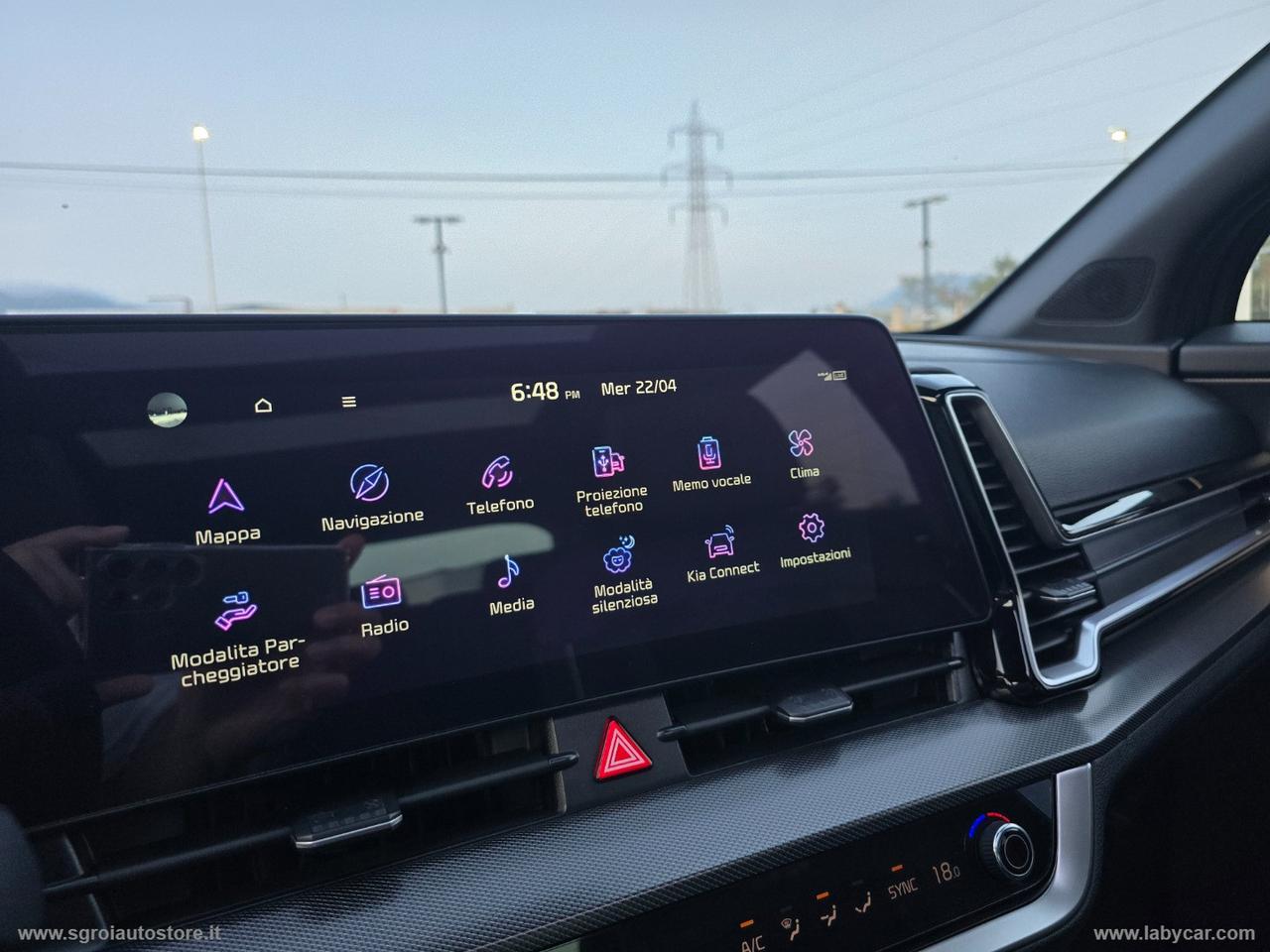 KIA Sportage 1.6 CRDi MHEV DCT GT-line Plus TETTO PANORAMICO APRIBILE