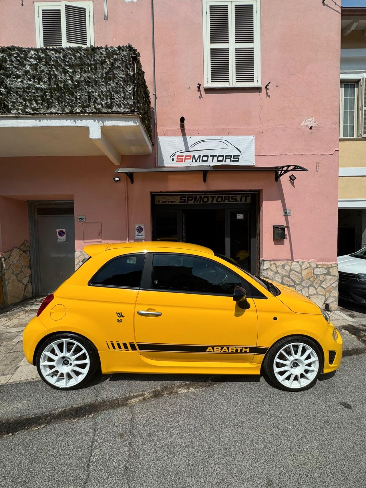 Abarth 595 1.4 Turbo T-Jet 160 CV Pista, UNIPRO, ORIGINALE, PERFETTA, SCARICHI RECORD MONZA