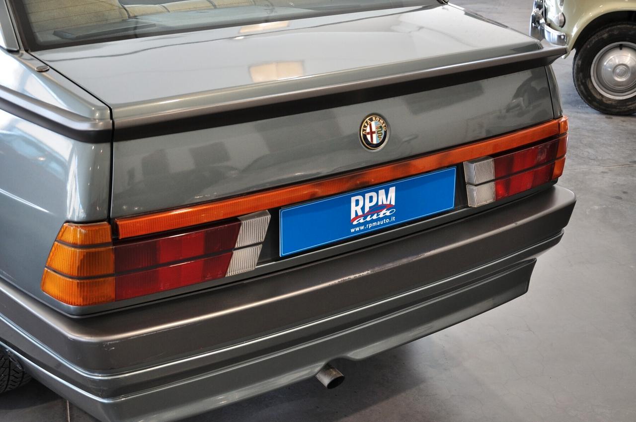 Alfa Romeo 75 2.0i TS 1a serie ASI CRS quadro arancio
