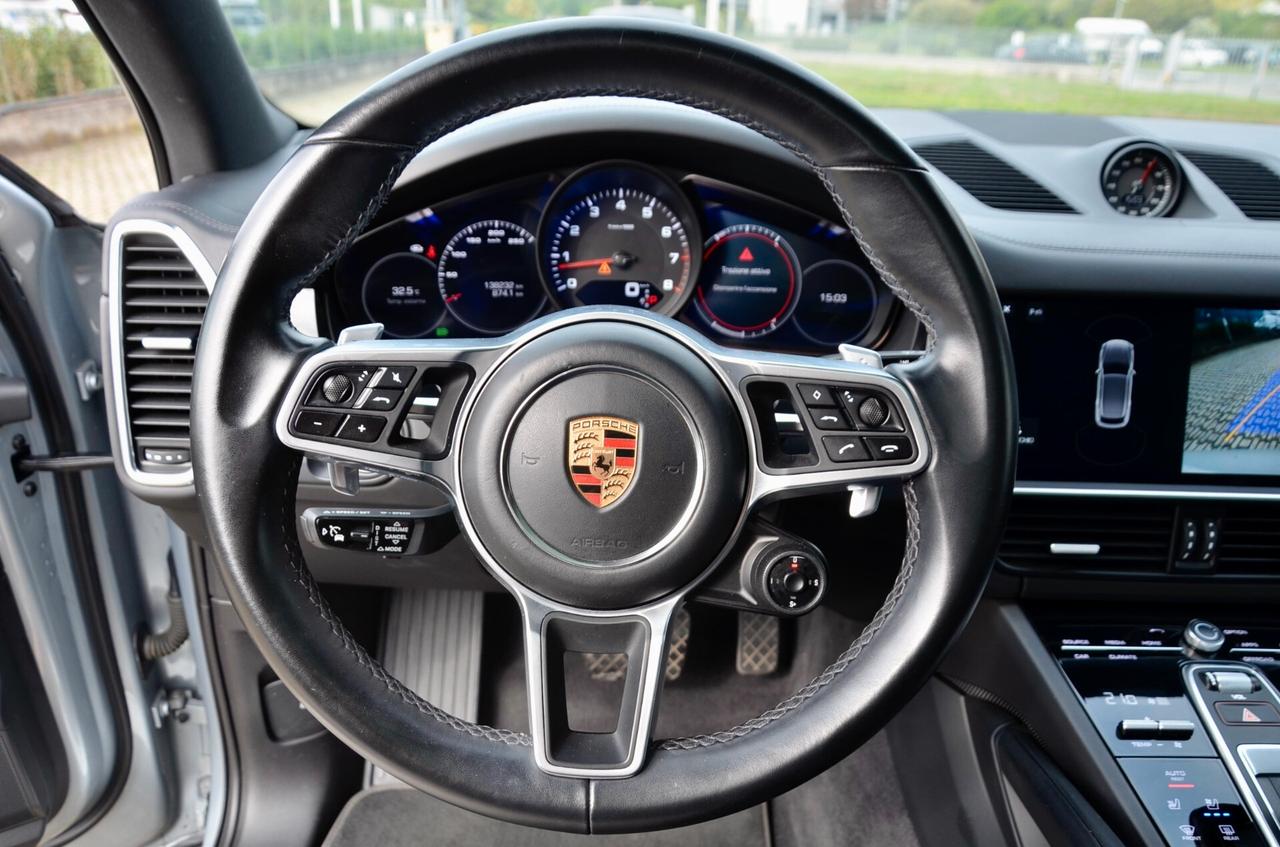 PORSCHE CAYENNE 3.0 340cv TIPTRONIC, UFF ITALIANA, SERVICE PORSCHE, EURO 6D, TETTO, MATRIX, SOFT CLOSE, SOSPENSIONI (PASM), PERMUTE