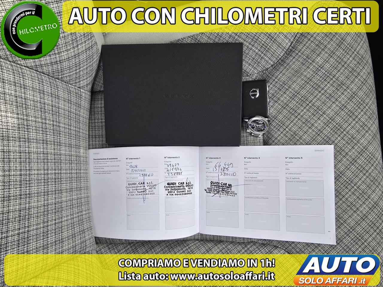 Volvo XC60 2.0 T6 PHEV ULTIMATE BRIGHT AWD AUTO EU6D TAGLIANDI VOLVO/TETTO/CAMERA