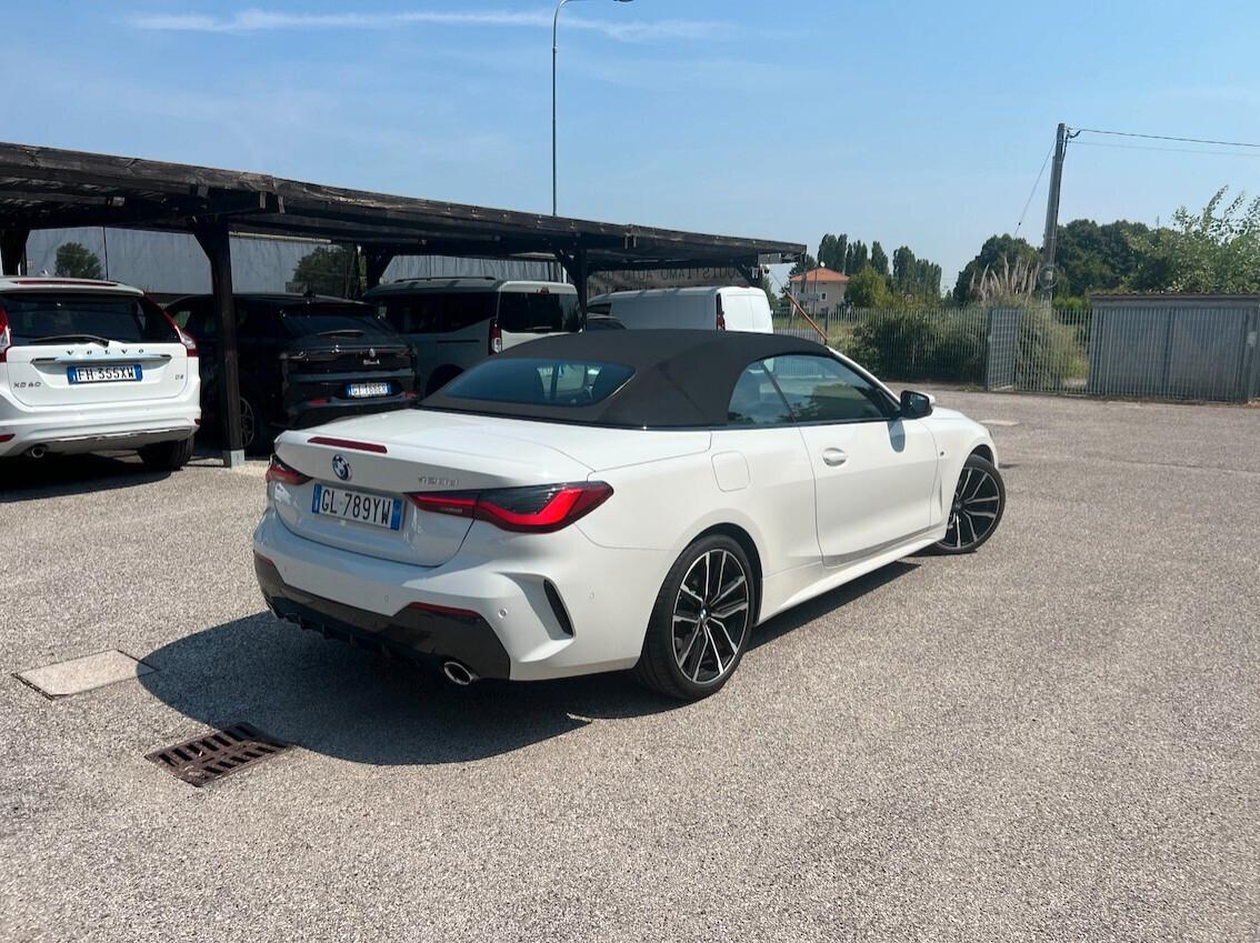 Bmw 4er Cabrio 420 d 190 cv mhev 48V Msport PREZZO IVA ESCLUSA