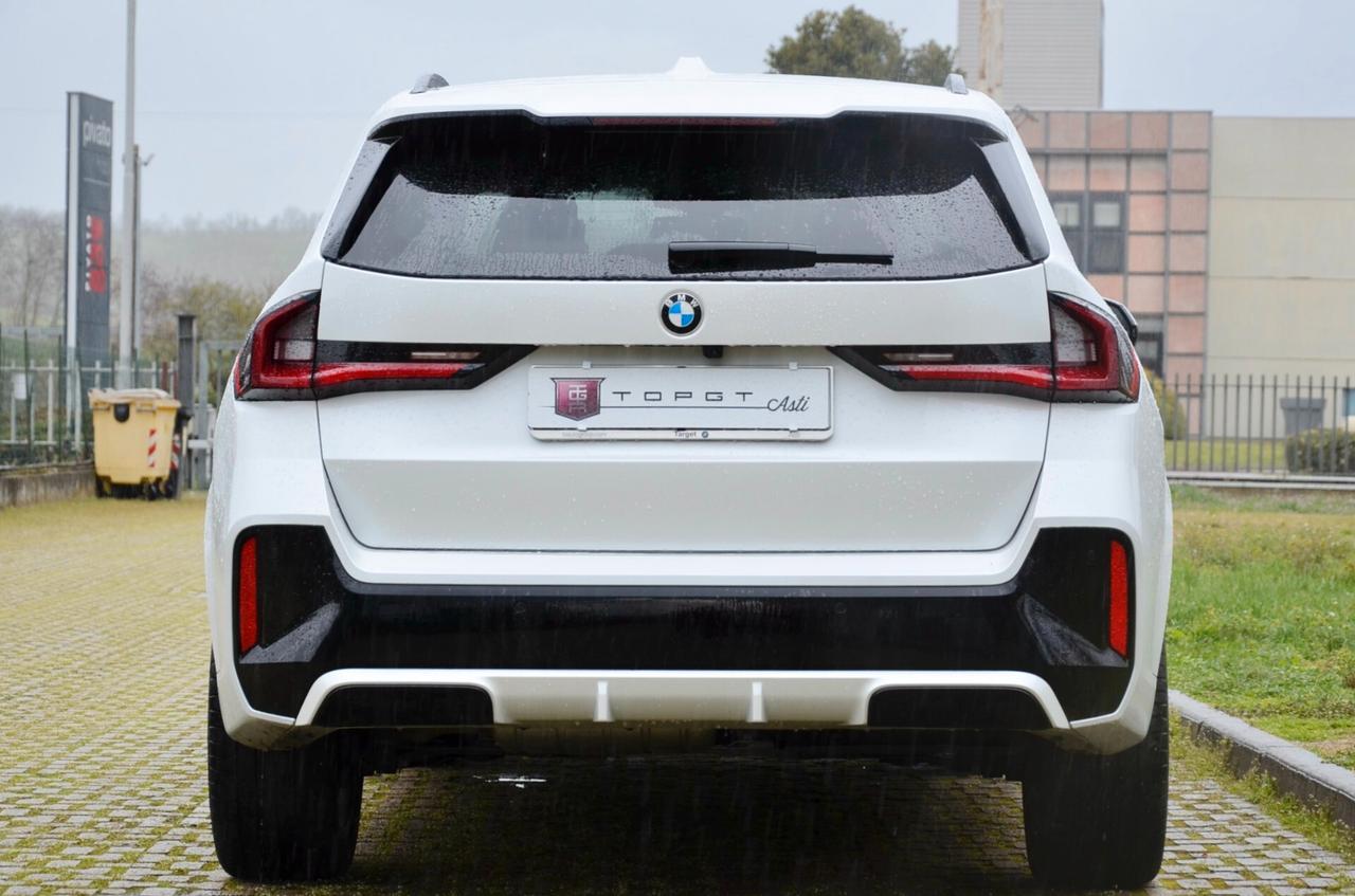 BMW X1 SDRIVE18d MSPORT 150cv AUT, GARANZIA BMW 5/27, IVA ESPOSTA, UNICOPROPRIETARIO, SERVICE BMW, TETTO, BIANCO PERLA, PERMUTE