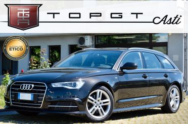 AUDI A6 AVANT 2.0 TDI S-LINE INT+EXT QUATTRO 190cv S-TRONIC, UFF ITALIANA, SERVICE DIMOSTRABILI, EURO 6B, FARI XENO, NAVI, PERMUTE