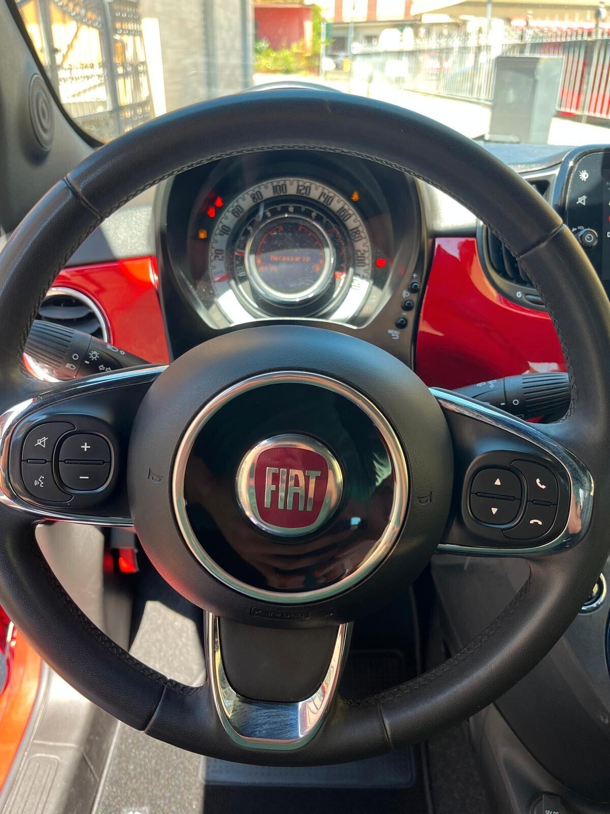 Fiat 500 1.0 Hybrid Red
