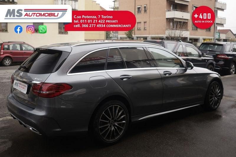 Mercedes-Benz Classe C Mercedes-Benz Classe C C220 d 4MATIC Premium Auto TETTO PANORAMICO Unicoproprietario