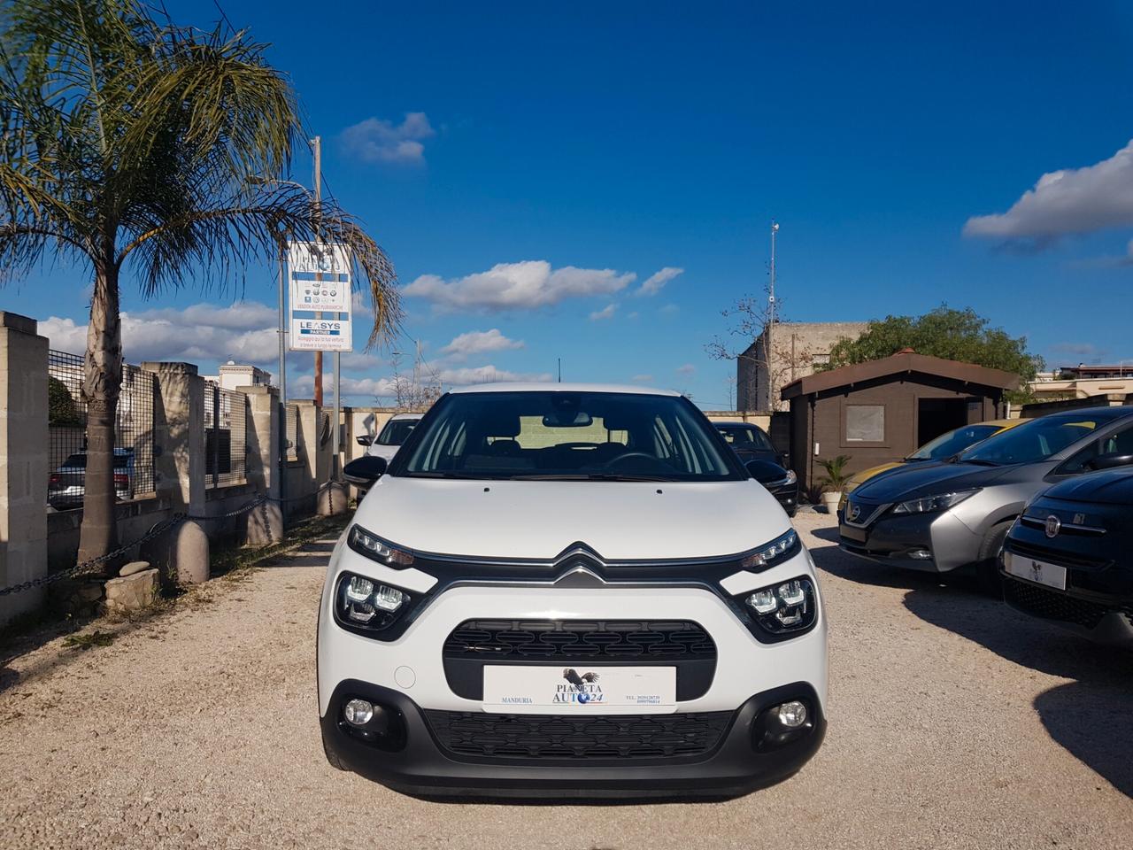 Citroen C3 1.2 PureTech 83cv Led Navy Sensori Cruise