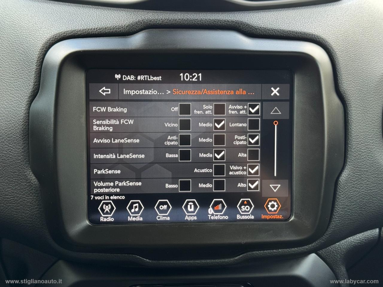 JEEP Renegade 1.6 Mjt 130CV Limited TETTO NERO