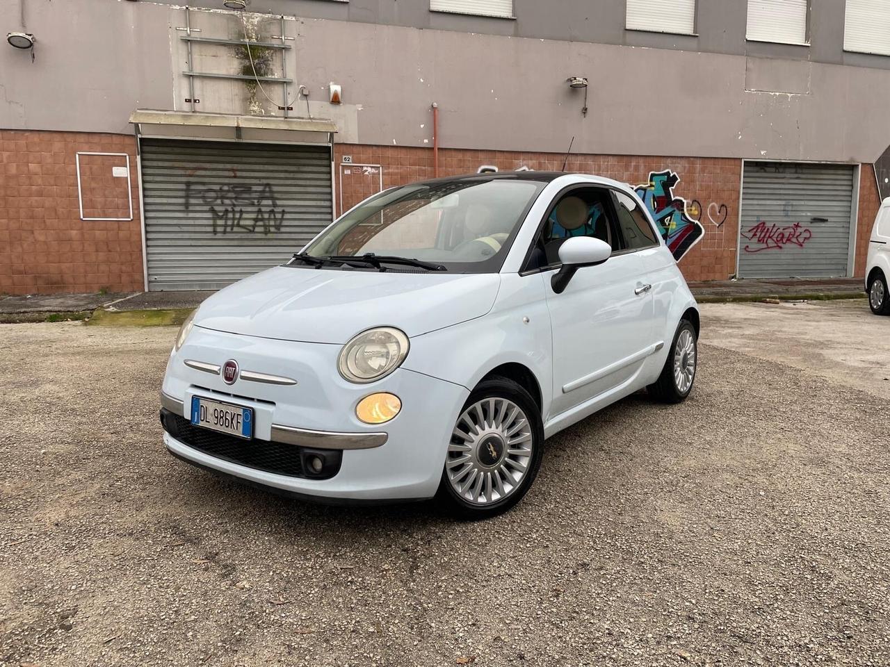 Fiat 500 SuperFull 1.2Benz Lounge Perfett km170mila