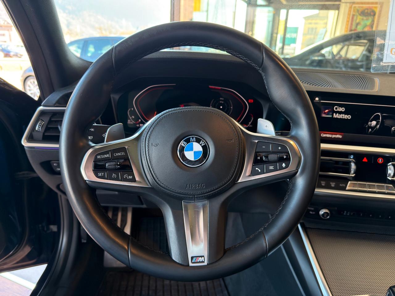 BMW 330d 3.0cc 265Cv Touring xdrive Msport auto gancio traino