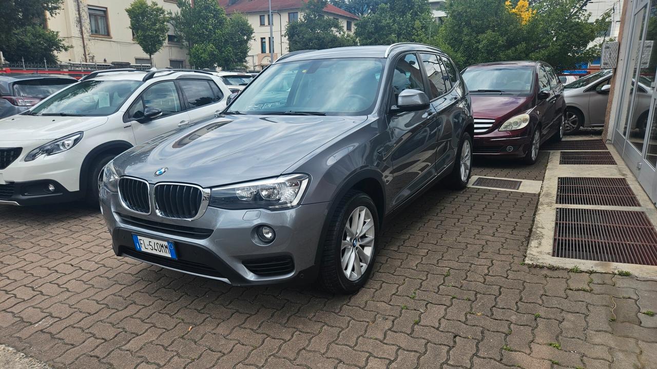 Bmw X3 xdrive20d auto 190 CV NAVY-CAMERA-LED