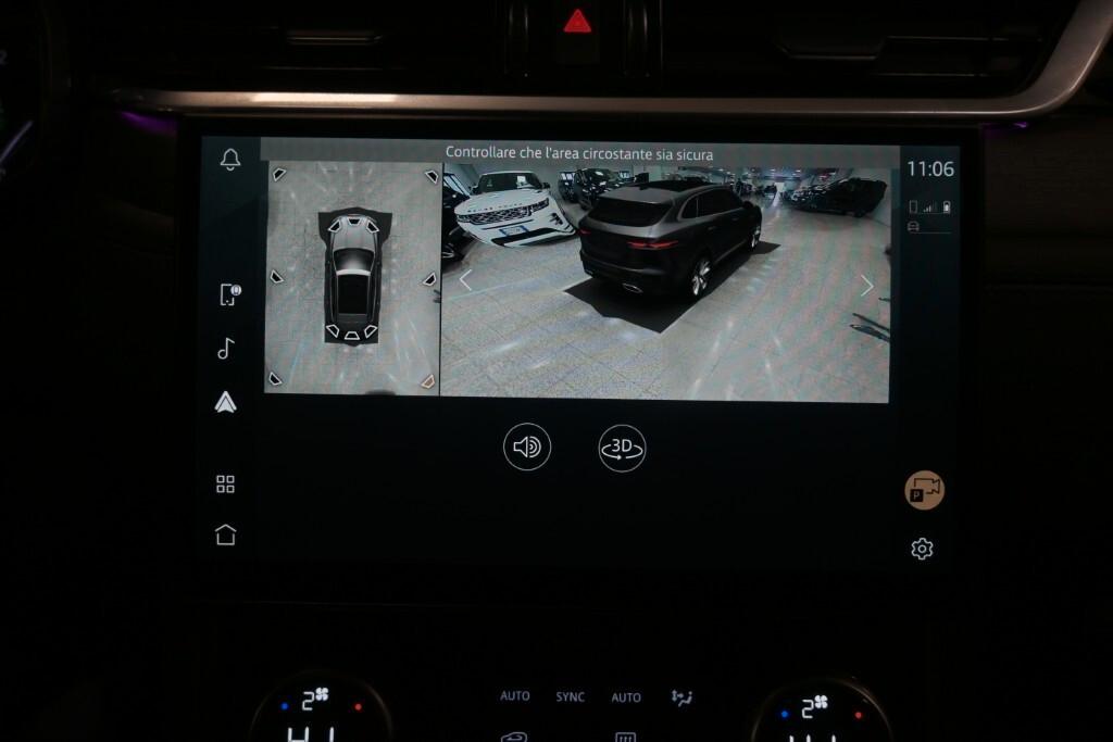 Jaguar F-Pace 2.0D 163CV AWD AUT. ( FARI LED - PELLE - PDC - TELECAMERA 360 - AMBIENT LIGHTS - MIRROR ) IMM. 12/2021