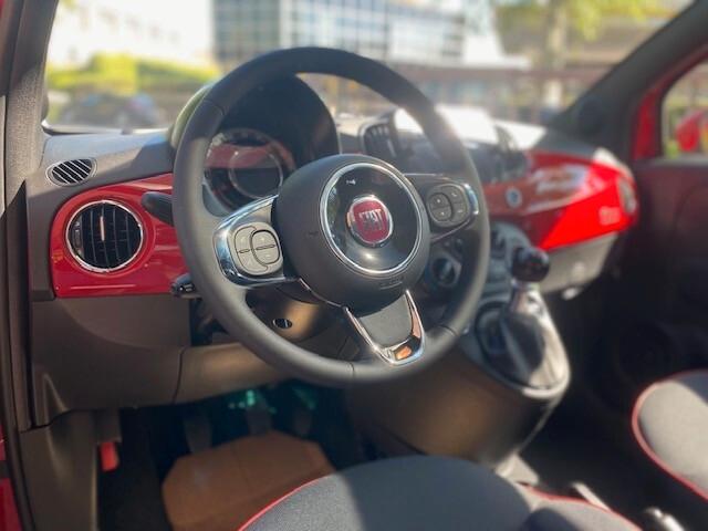 Fiat 500 1.0 Hybrid Red