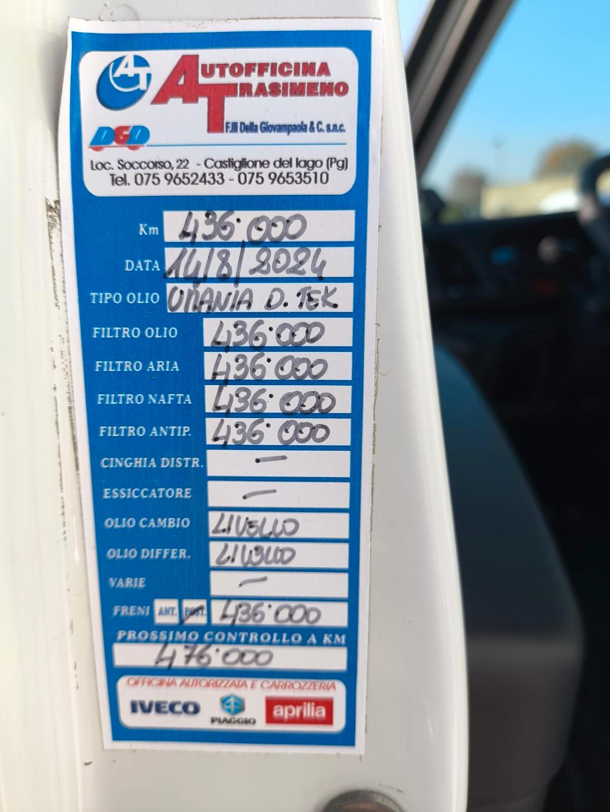 IVECO DAILY 35C15 3000 CC GRUPPO E CELLA FRIGO RIF:2525