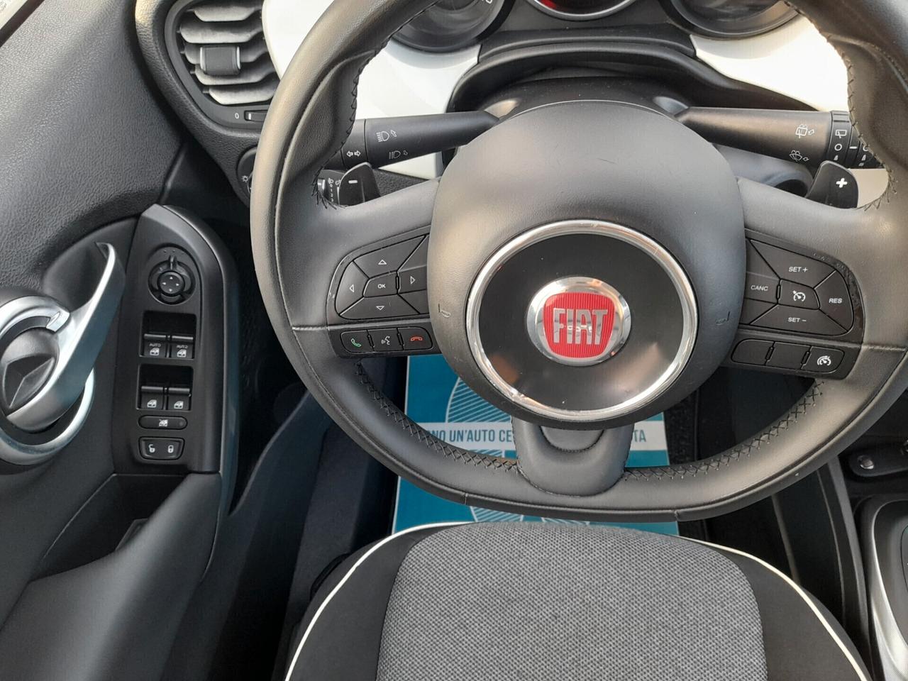 Fiat 500 X 1.6 MultiJet 120CV DCT PALETTE F.1 2018
