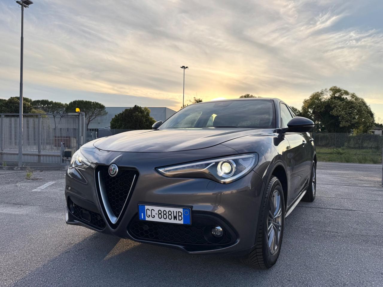 ALFA ROMEO STELVIO 2.2 190Cv AT8 Q4 - Led Navi