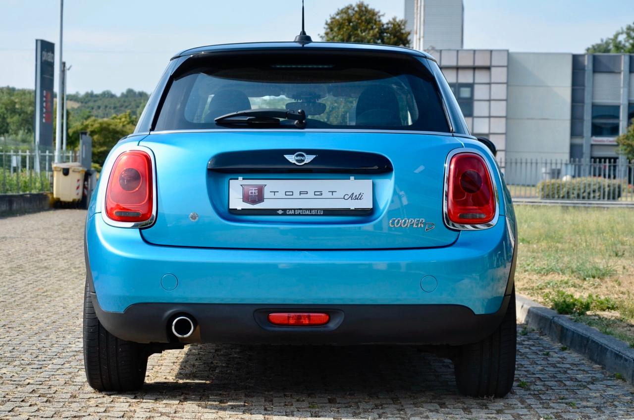 MINI COOPER D 1.5 116cv 5p AUTO, EURO 6B, BICOLOR, NAVI, LUCI AMBIENTE, PERMUTE