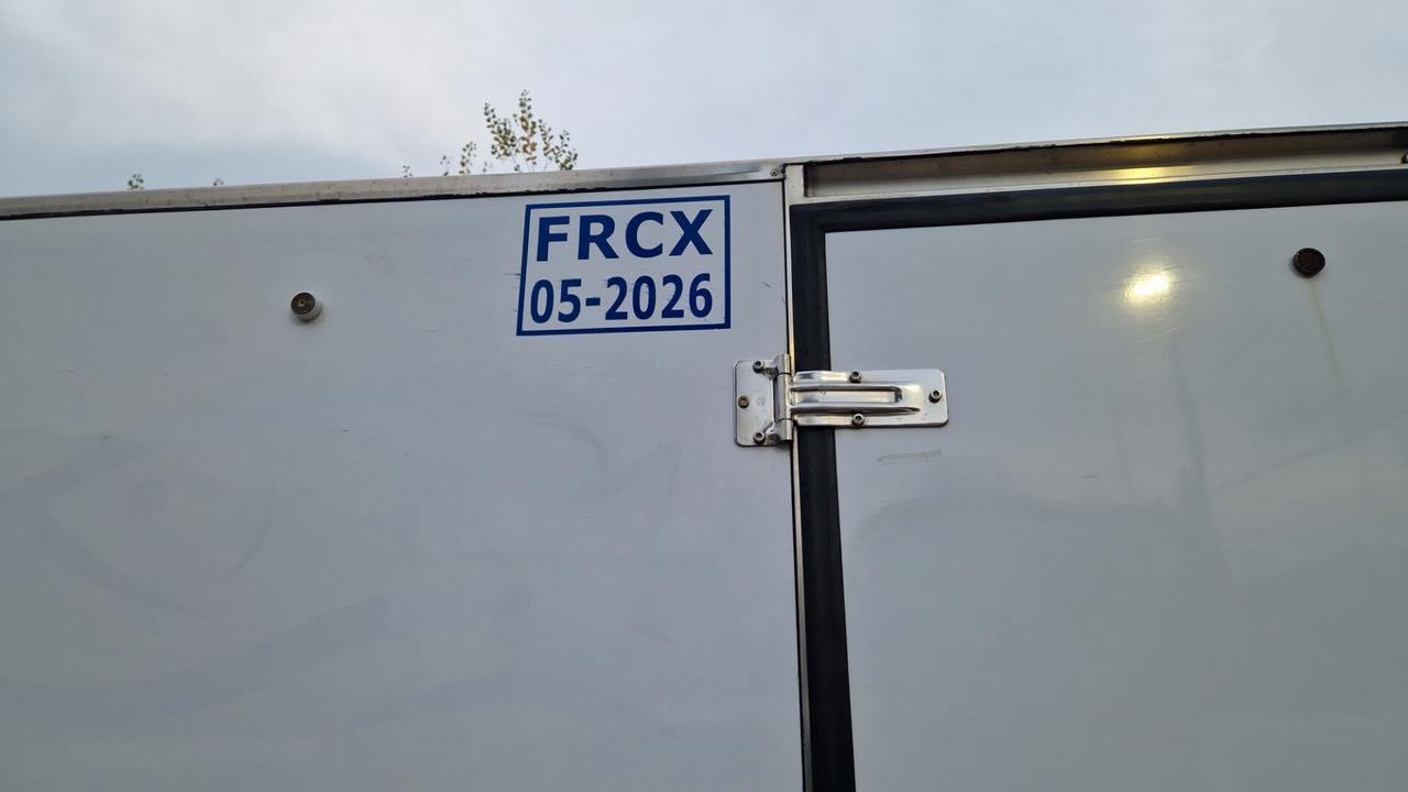 FIAT DUCATO CASSA FRIGO DOPPIA TEMPERAT. ATP - 20 G°