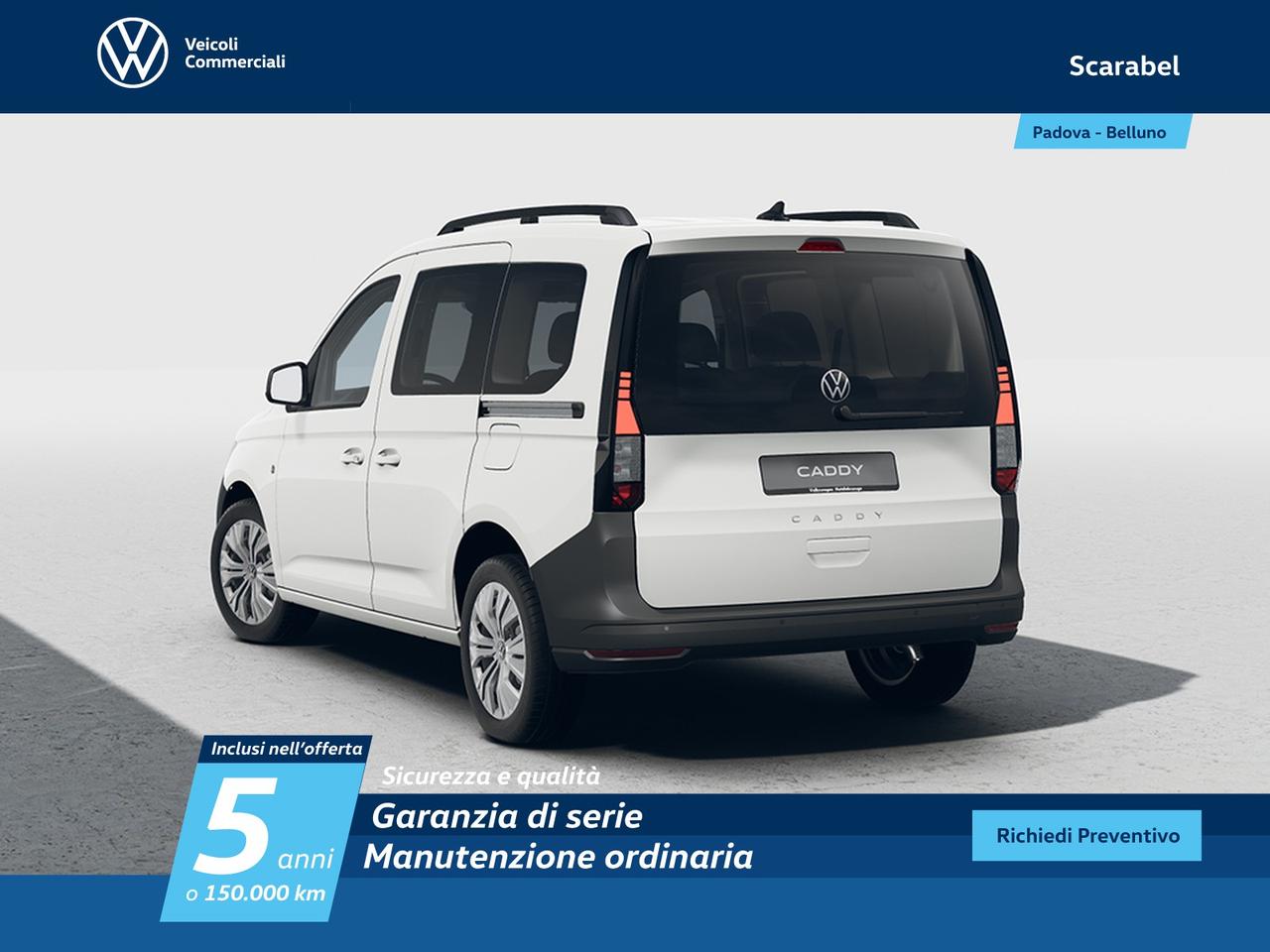 Volkswagen Caddy n1 2.0 tdi 102cv start