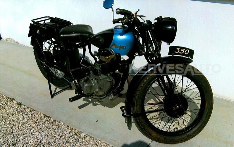 Peugeot 350cc modello 112 del 1938