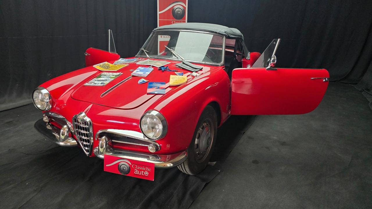 Alfa Romeo Giulietta SPIDER ASI con CRS