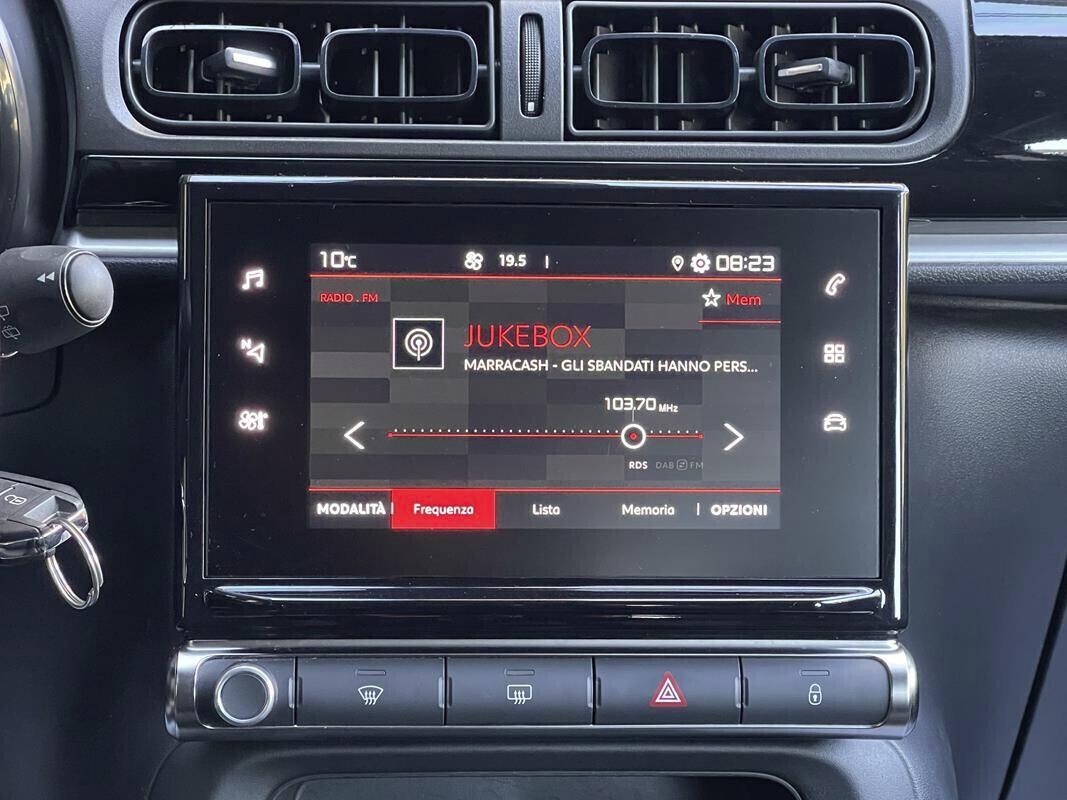 Citroen C3 BlueHDi 102 CV S&S Feel Pack (Apple CarPlay- Fari anteriori diurni a LED- Fari posteriori a LED effetto 3D)