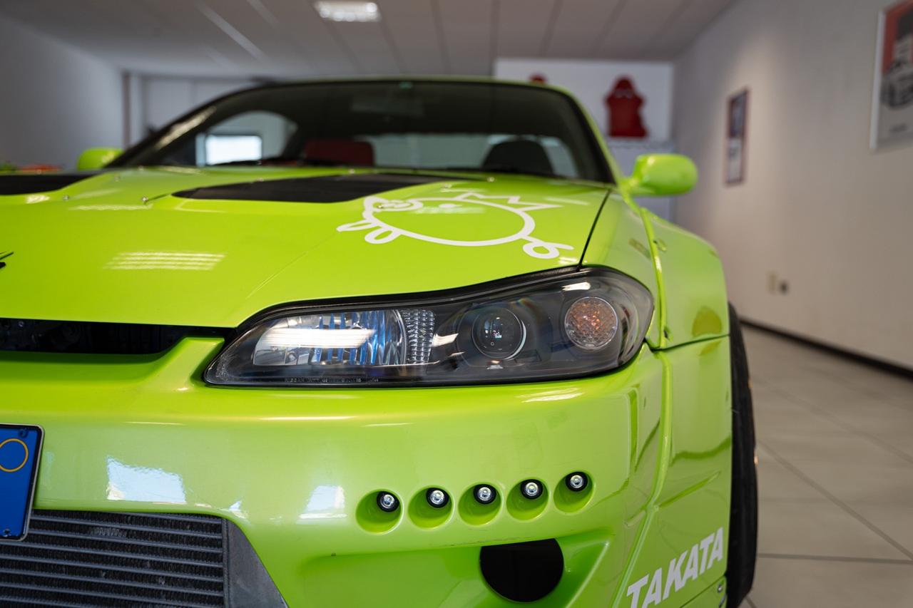 Nissan Silvia S15 Rocket Bunny OMOLOGATA