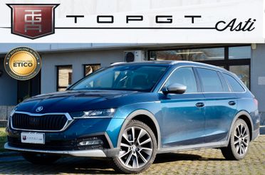 SKODA OCTAVIA WAGON 2.0 TDI EVO SCOUT 4x4 200cv DSG, UFF ITALIANA, EURO 6D, SERVICE SKODA, FULL OPTIONAL, TETTO, GANCIO TRAINO, HIGH BEAM, PERMUTE