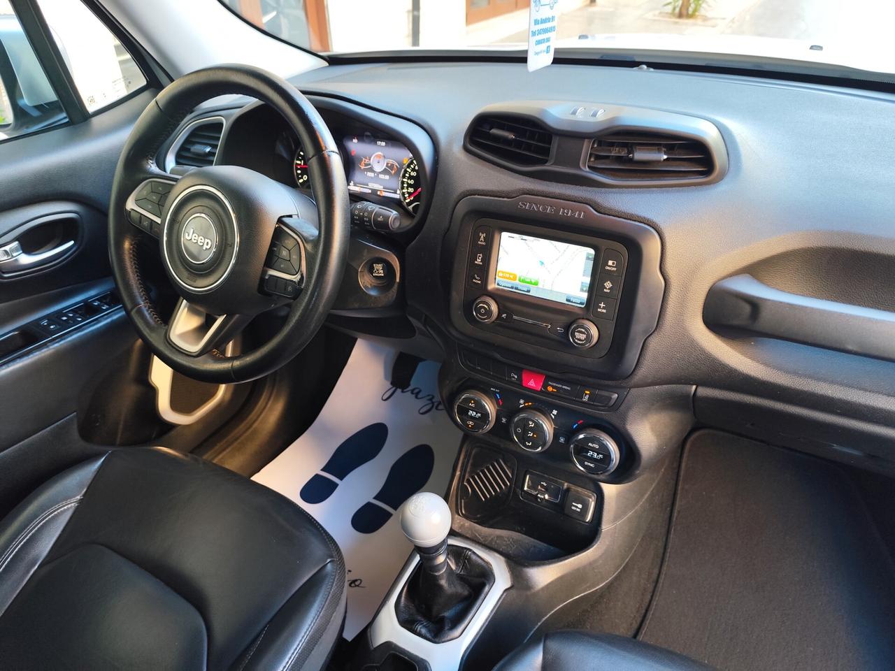 Jeep Renegade 1.6 Mjt 120CV Limited NAVI PELLE