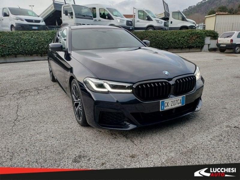 BMW Serie 5 520d 48V Touring Msport Ufficiale Italia Full Opt!