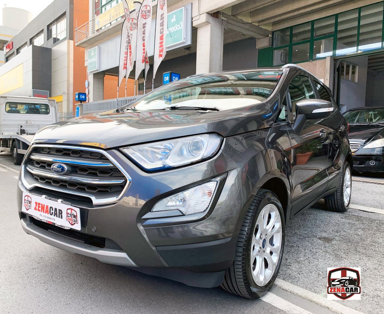 Ford EcoSport 1.0 EcoBoost 125 CV Start&amp;Stop Titanium SOLO 28.000 KM PELLE E NAVI