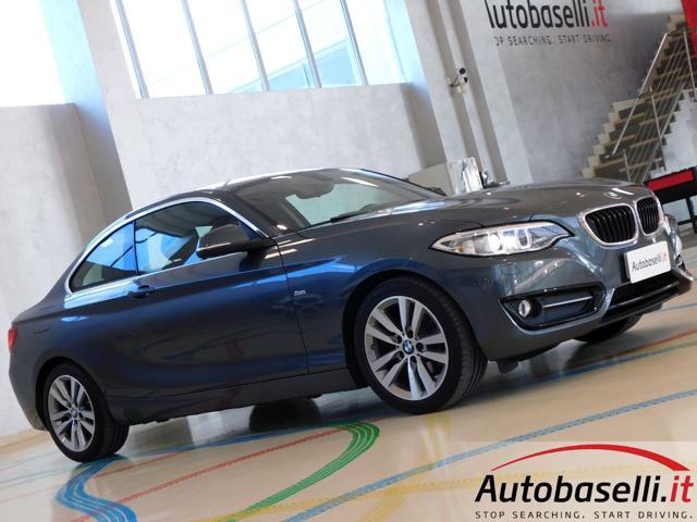 BMW 218 D COUPE SPORT AUTOMATICA 150CV UNICO PROPRIETARIO