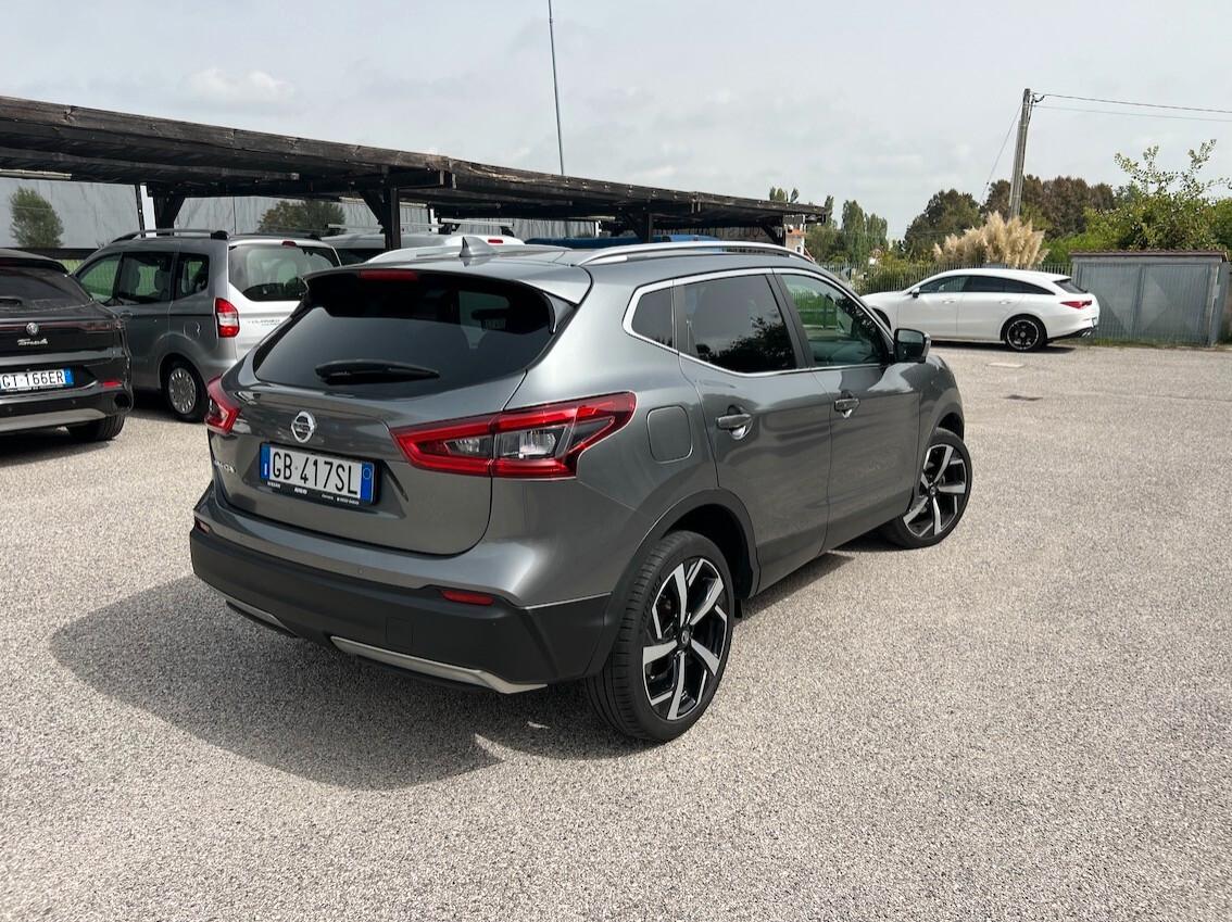 Nissan Qashqai 1.3 dig-t Tekna 160cv TETTO PELLE LED 1 PROPR.