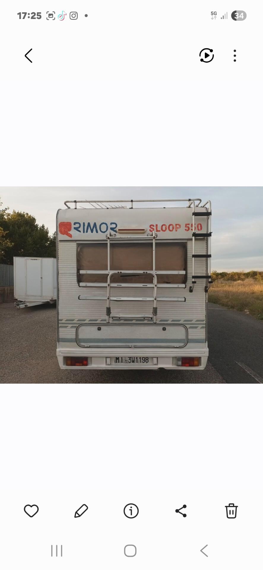 Rimor Fiat ducato Camper