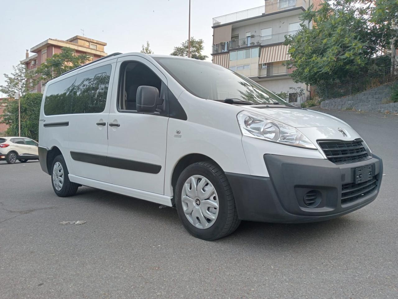 Peugeot Expert Pianale ribassato con rampa disabili 2 carrozzine