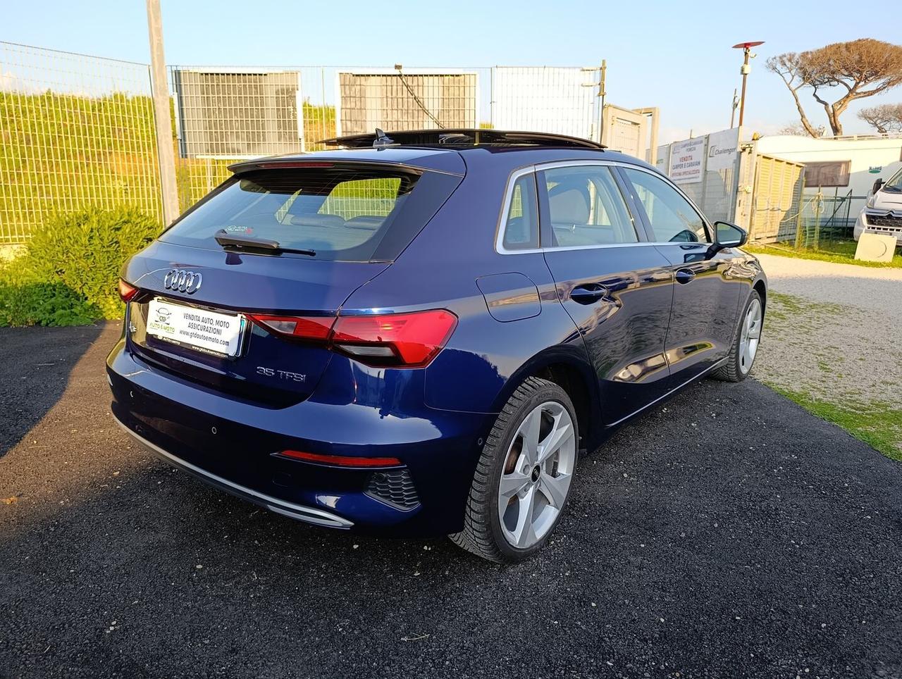 Audi A3 Sportback 35 1.5 tfsi s-tronic Tetto Apribile