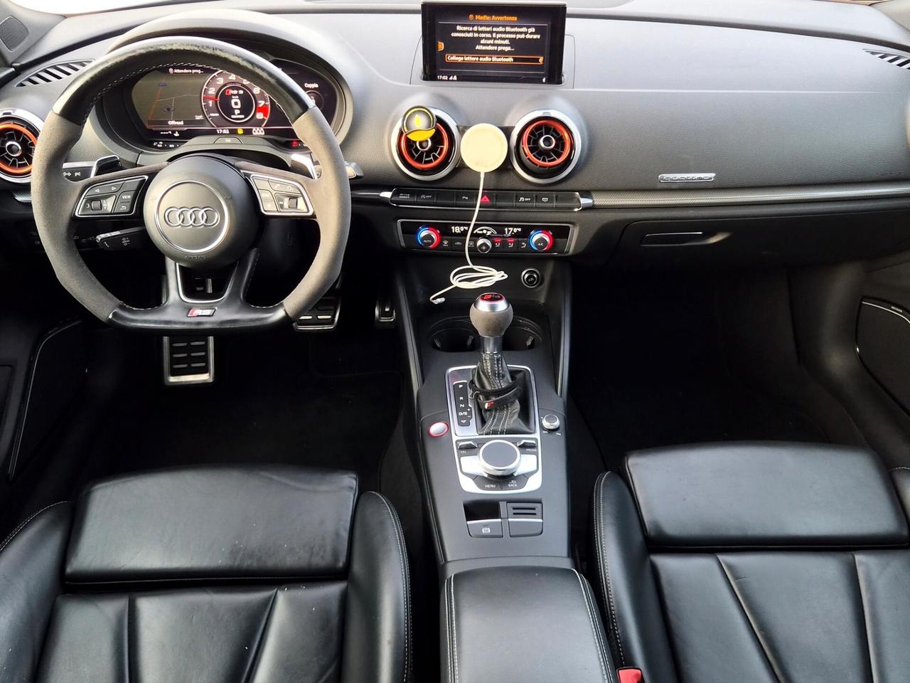 Audi RS3 sportback 2.5 benz 400CV VIRTUAL MATRIX