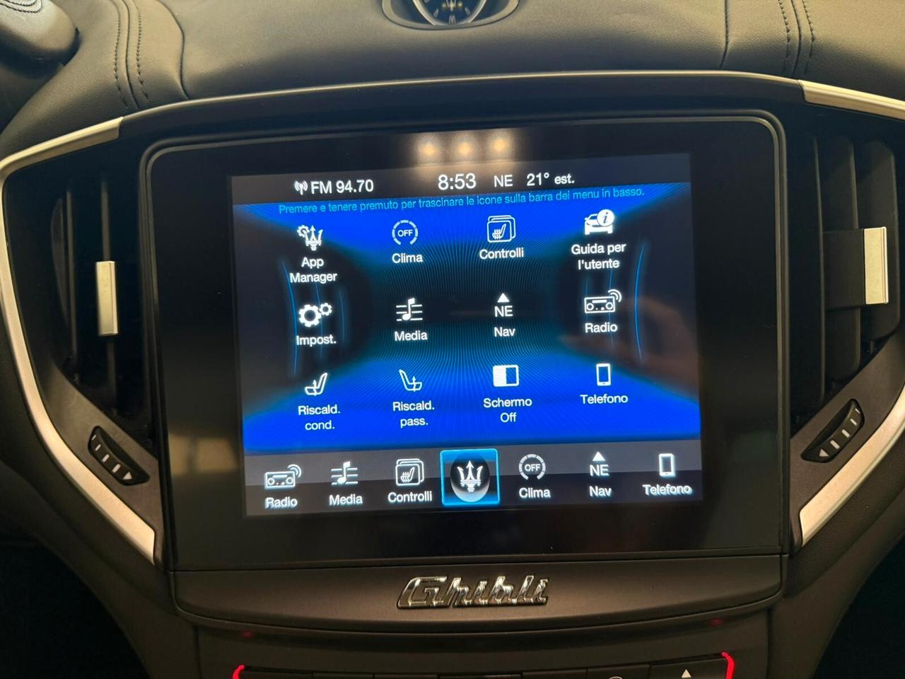 Maserati Ghibli 3.0 V6 Diesel 250CV Granlusso 2017