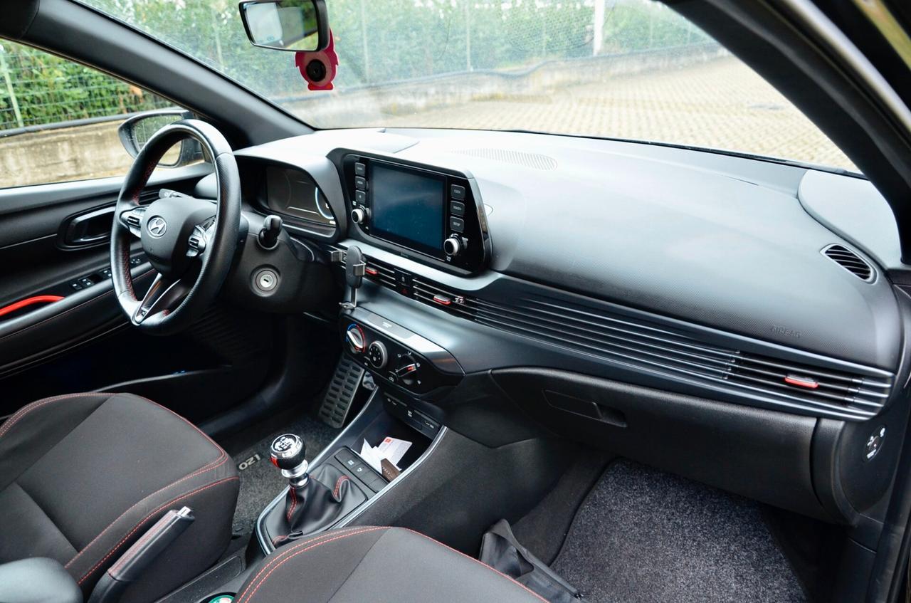HYUNDAI i20 1.0 T-GDI 48V NLINE 120cv, GARANZIA UFF HYUNDAI, UNICOPROPRIETARIO, SERVICE UFFICIALI, UFF ITALIANA, EURO 6D, FARI LED, APPLE ANDROID, RETROCAMERA, PERMUTE