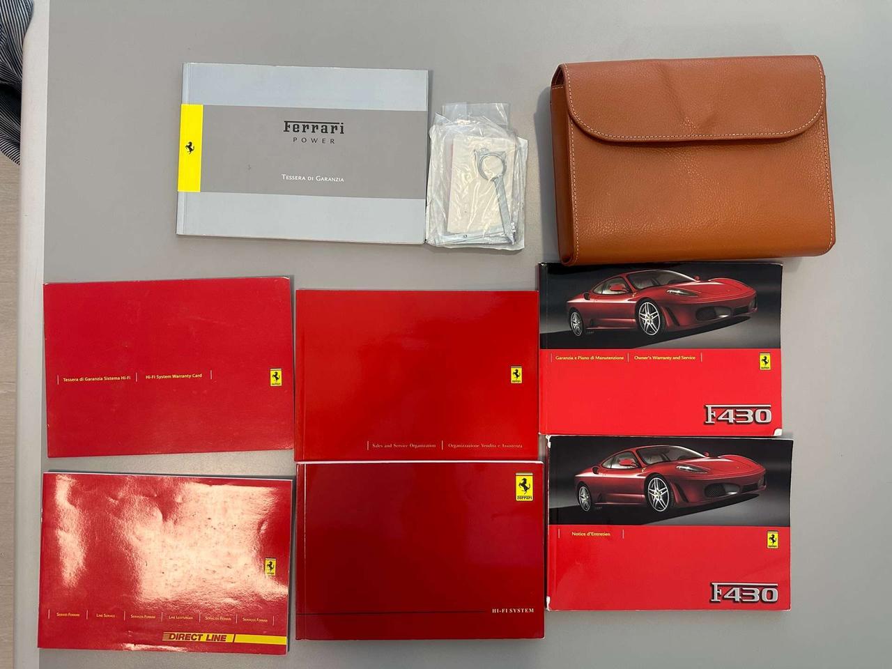 Ferrari F430 *SERVICE BOOK COMPLETO*ALLESTIMENTO OPTIONAL UNICO*