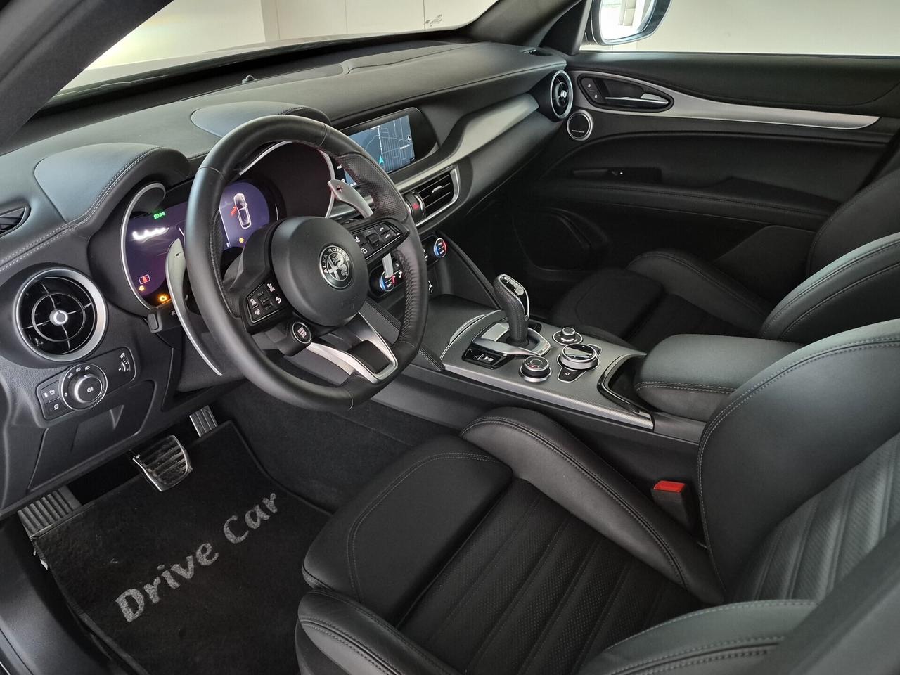 Alfa Romeo Stelvio VELOCE Q4 AT8 2.2 MTJ 210CV TOTAL BLACK C20"