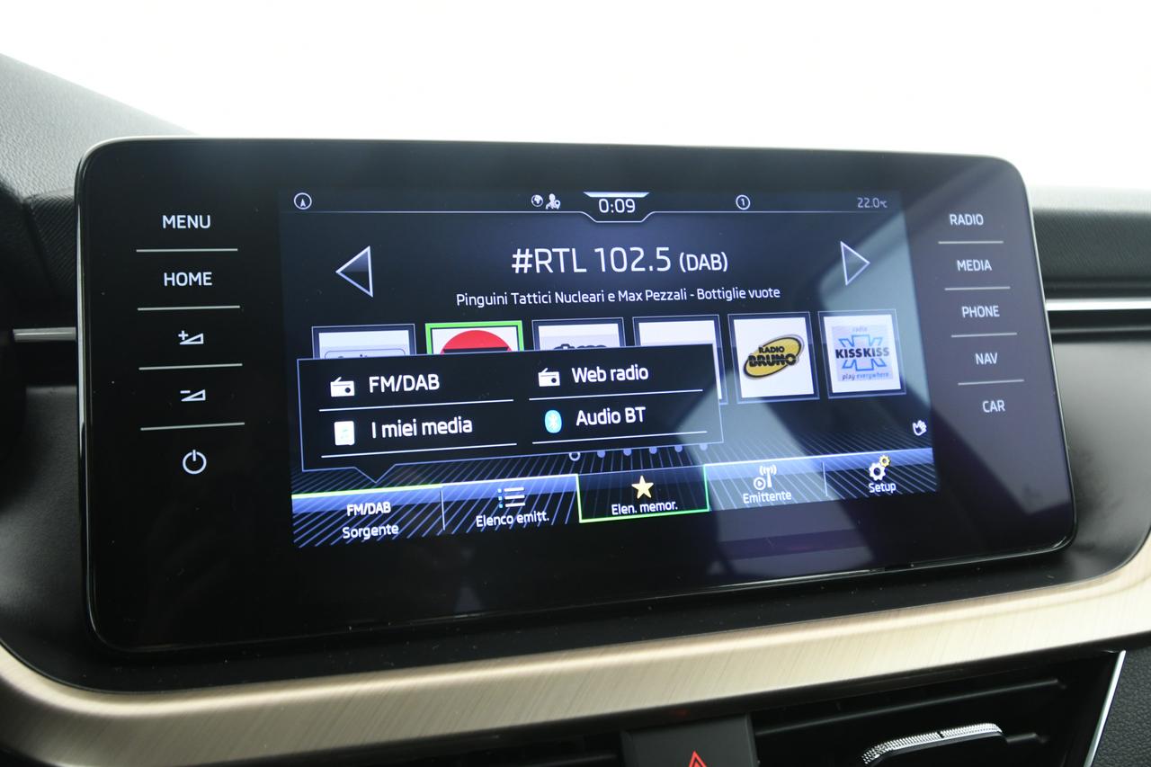 SKODA Kamiq 1.0 g-tec Style 90cv NEOPATENTATI+ACC+APP CONNECT+FULL LED