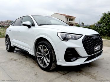 AUDI Q3 SPORTBACK 2.0TDI S-LINE LED NAVI PELLE CERCHI 19 RETROCAMERA